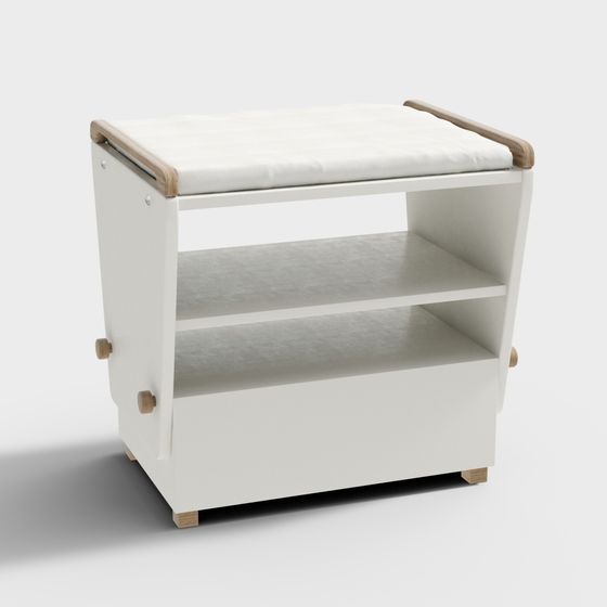 Table à langer dans la chambre mère et bébé de l'hôpital