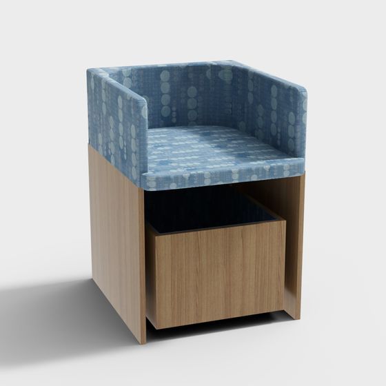 Table à langer en bois massif pour salle mère et bébé