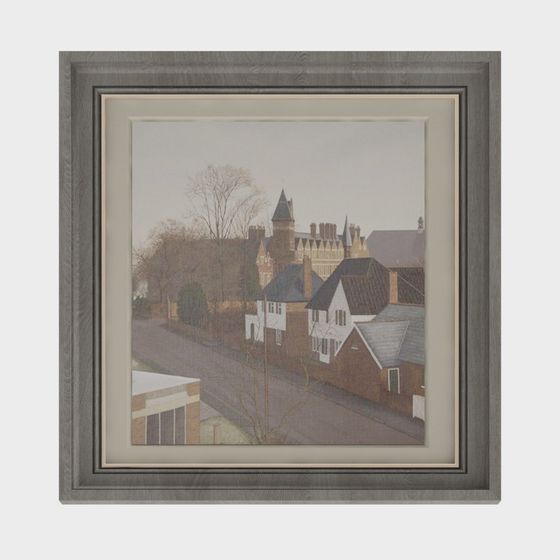 Historic Old Manor 3D model