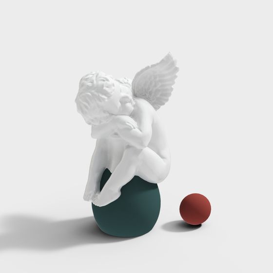 Angel's Kiss 3D model for Creative Designs