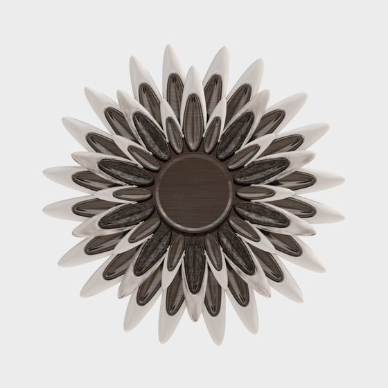 Unique Low-Polygon Sunflower 3D model
