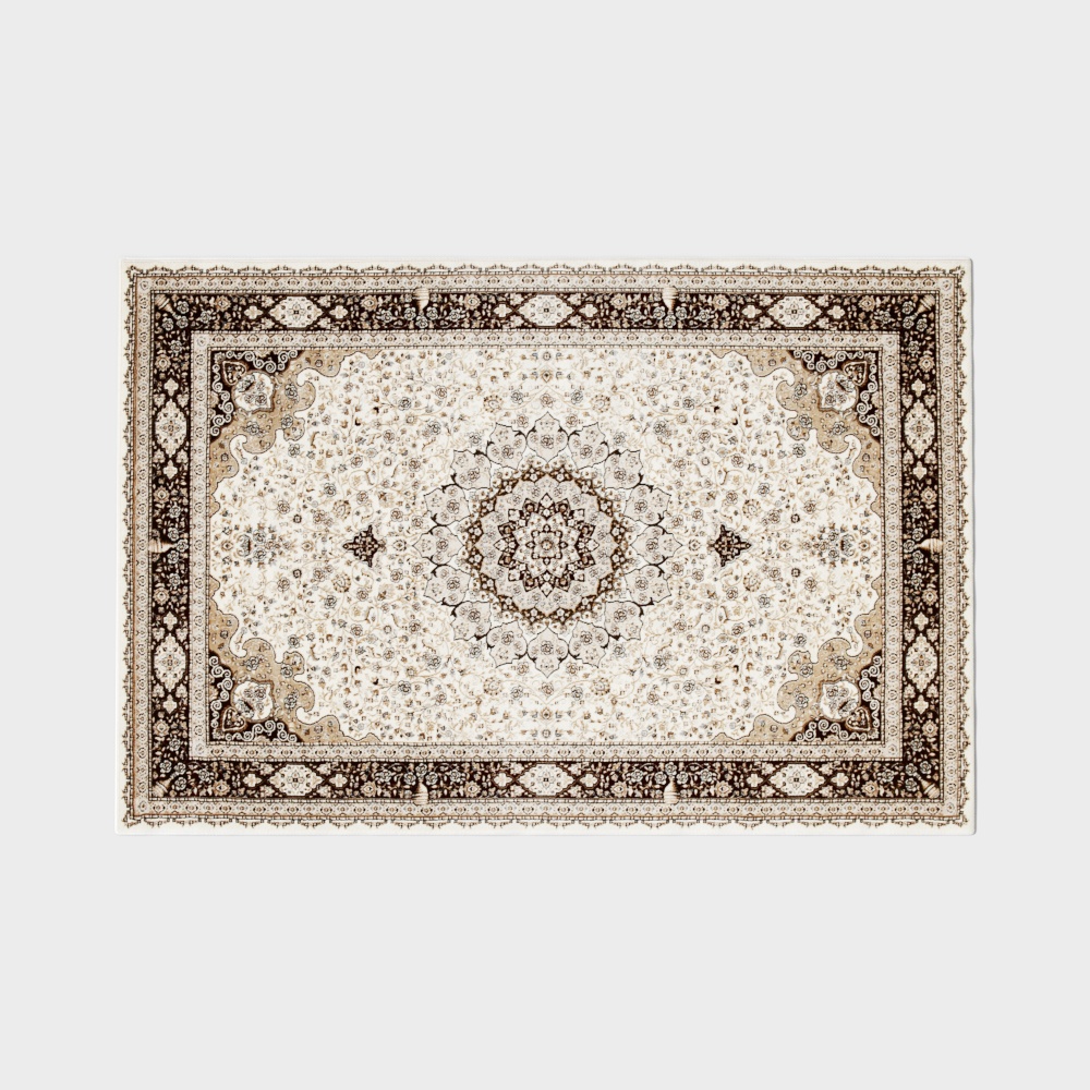 Oriental-Inspired Low-Poly Carpet 3D model
