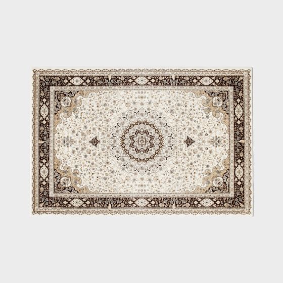 Oriental-Inspired Low-Poly Carpet 3D model