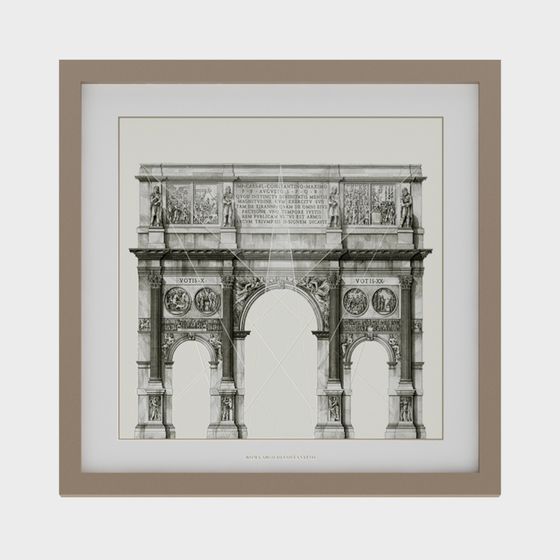 Arch of Constantine 3D model for Creative Projects