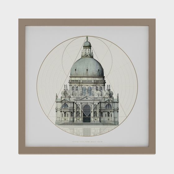 St. Maria della Salute Church 3D model