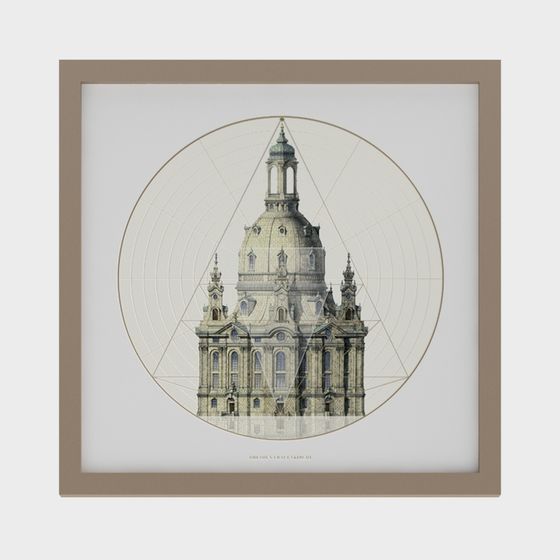 Dresden Frauenkirche 3D Model for Creative Projects