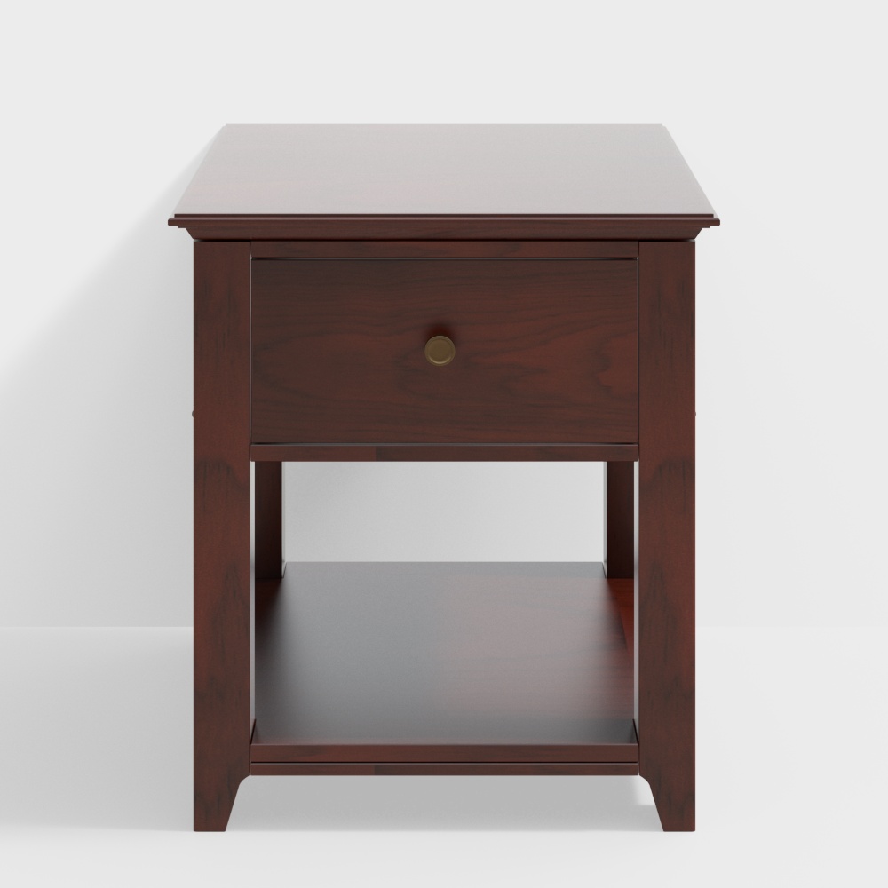 American simple side table