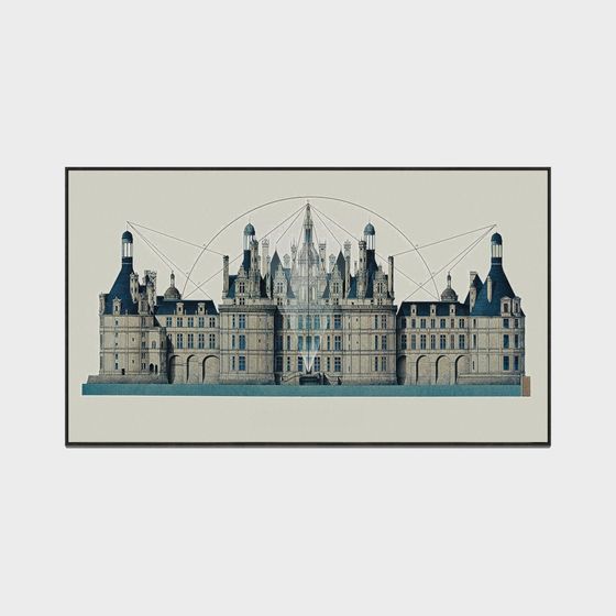 Château de Chambord 3D model - Low Poly Design for Creative Projects