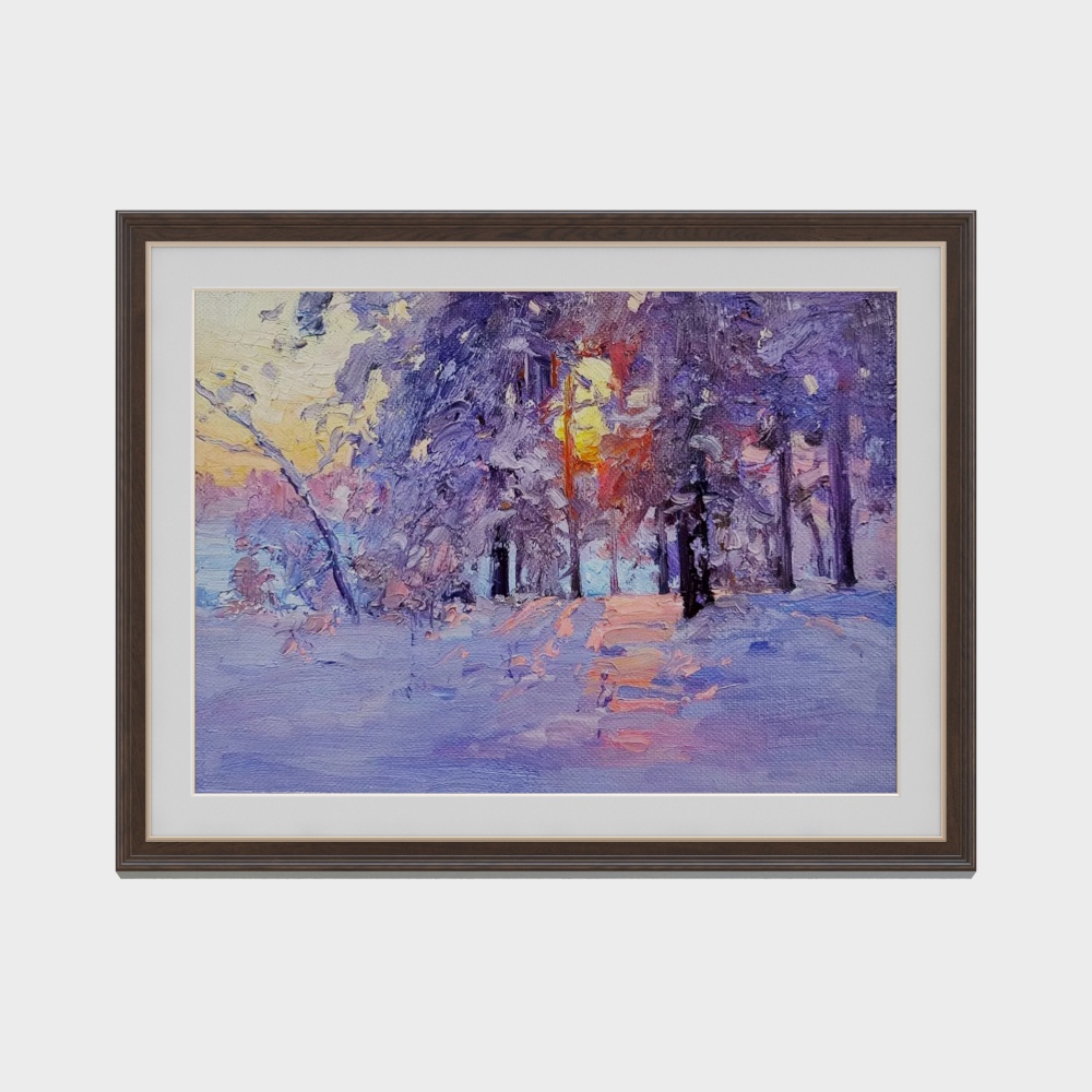 American landscape oil painting