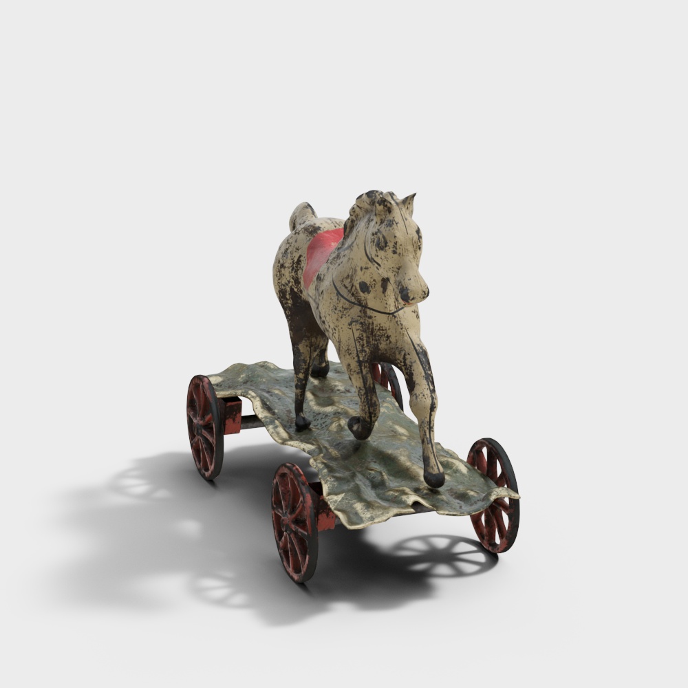 American retro animal ornaments