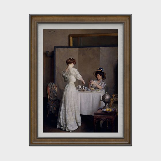 Elegant Afternoon Tea 3D model