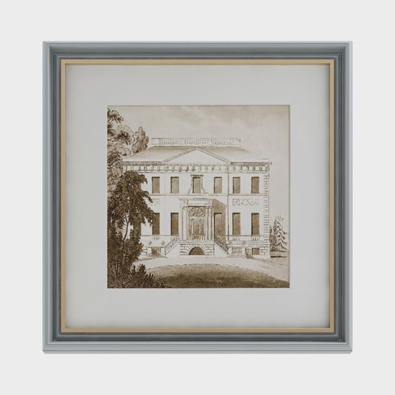 Elegant Manor 3D model for Creative Projects