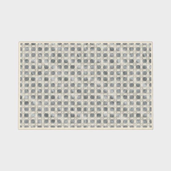 Geometric Grid Rug 3D model