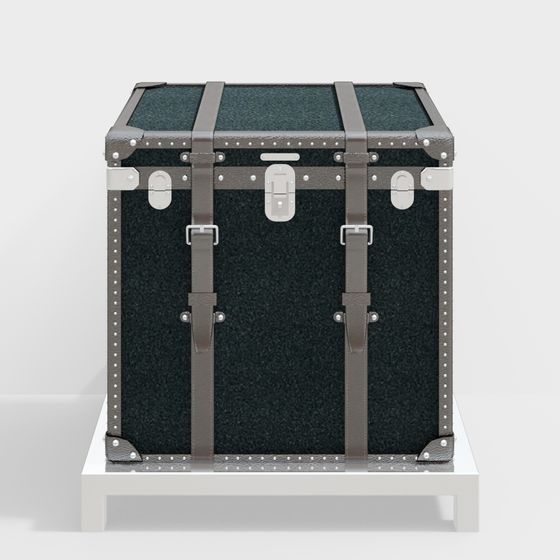Industrial Style Storage Box 3D model