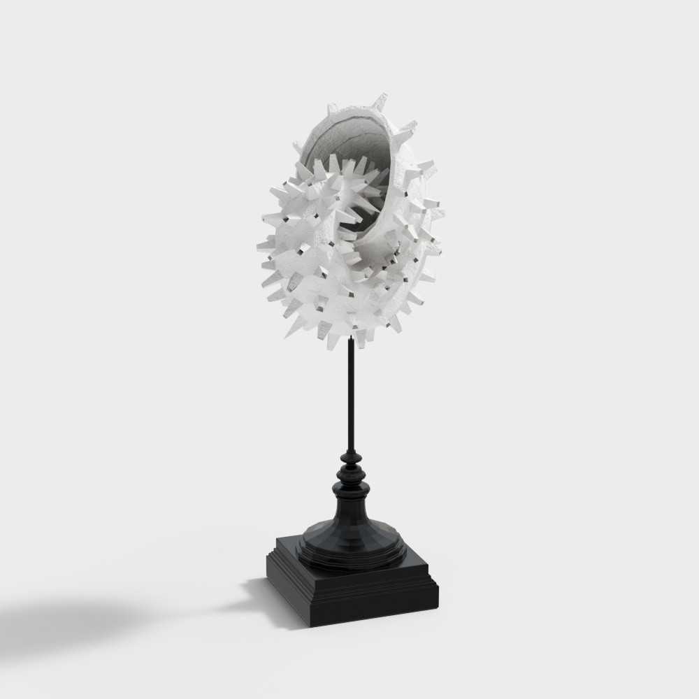Future Eye 3D model in Low Poly Art Style