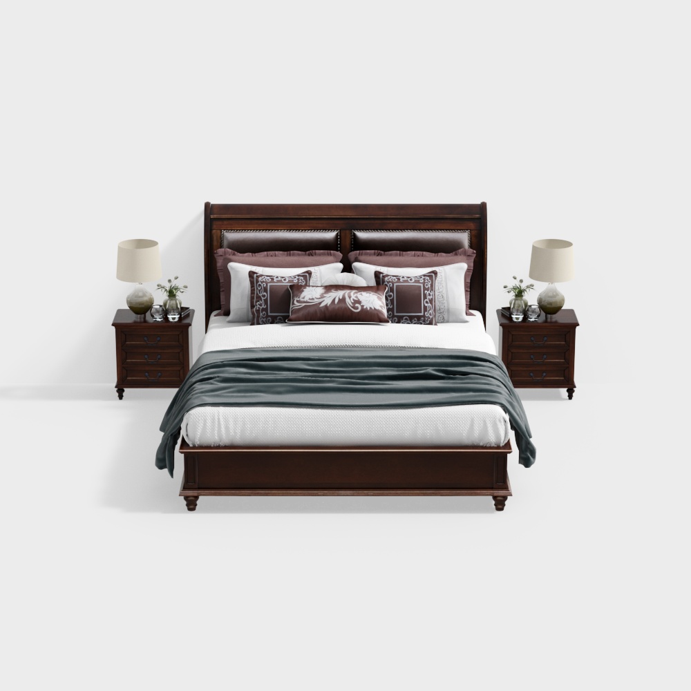 Combinación de cama americana