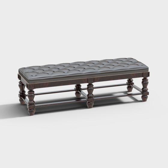 Amerikanischer Nachttischhocker