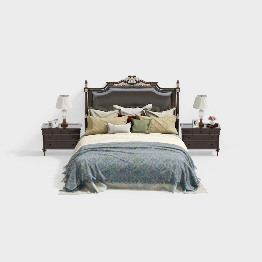 Combinación de cama americana