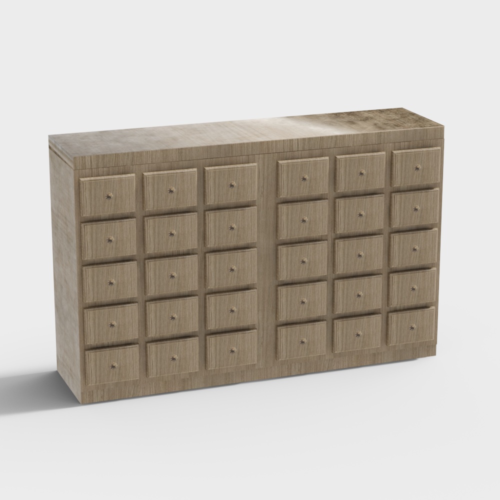 傳統中醫藥中心小型中藥櫃