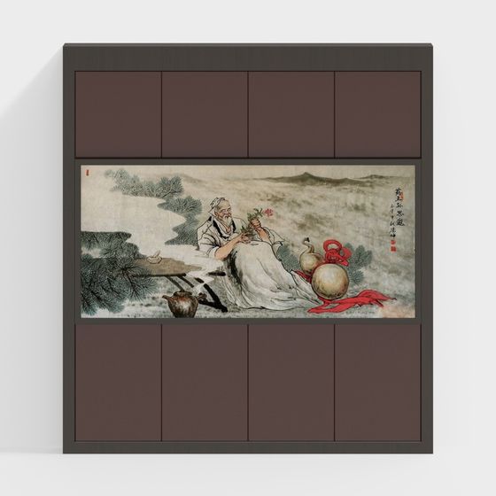 Secluded Mountain Retreat 3D model