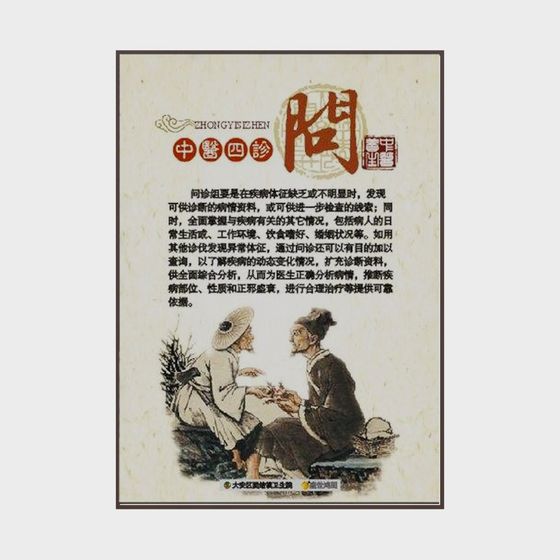 Traditional Chinese Medicine Four Diagnostic Methods 3D model