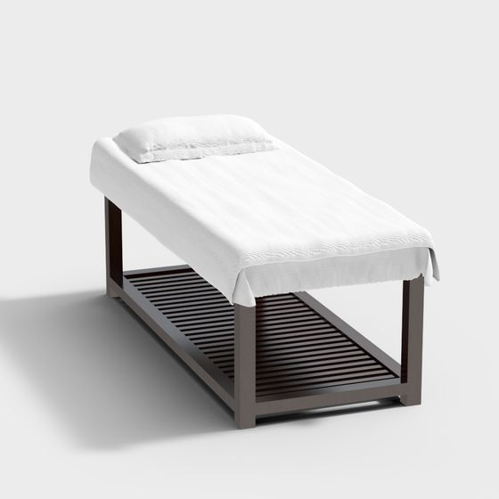 傳統中醫院診所治療床