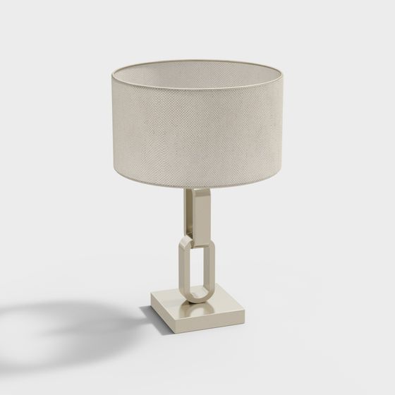 Elegant Modern Table Lamp 3D model