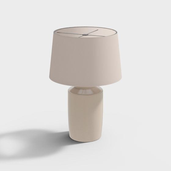 Lámpara de mesa sencilla americana