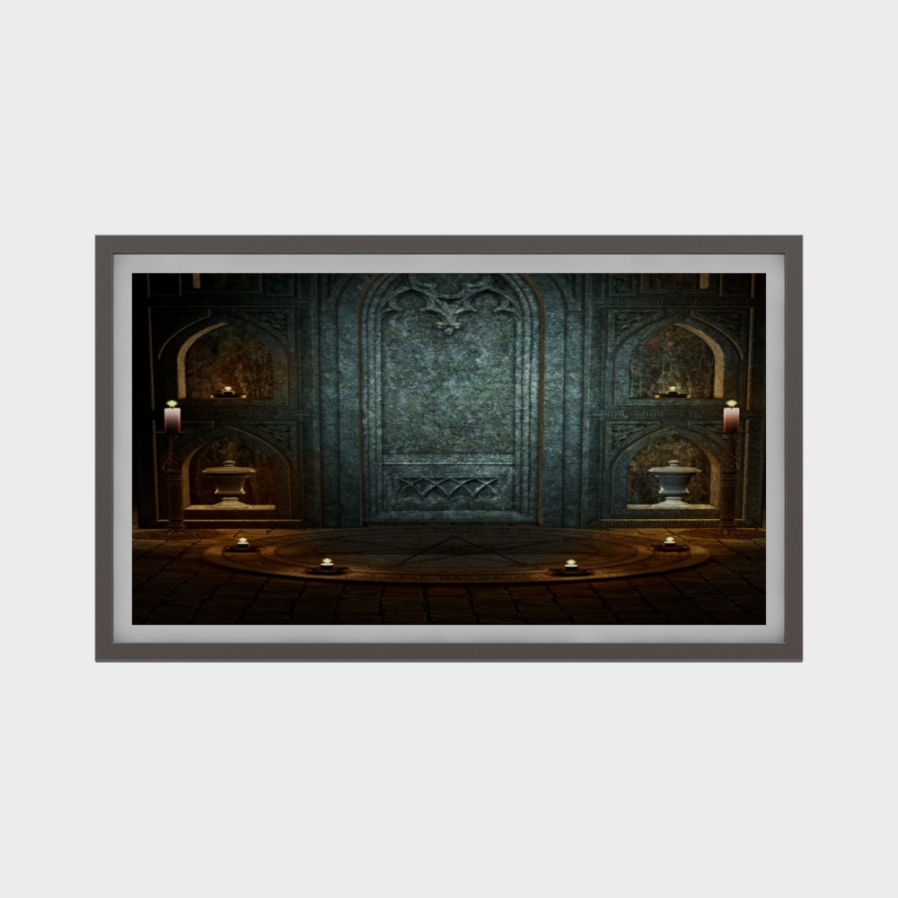 Ancient Altar 3D model