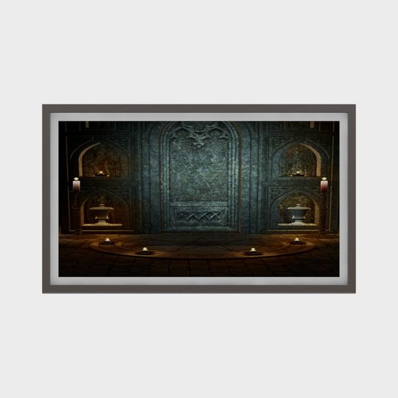 Ancient Altar 3D model for Creative Projects