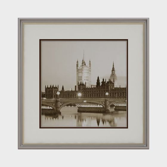 London Night Scene 3D model for Creative Projects