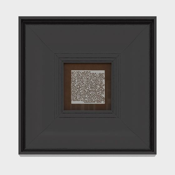 Unique Abstract Frame 3D Model for Creative Projects
