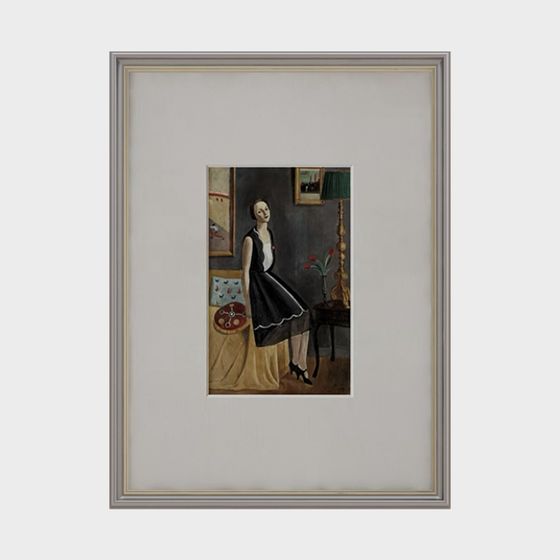 Classical Elegance Lady 3D model