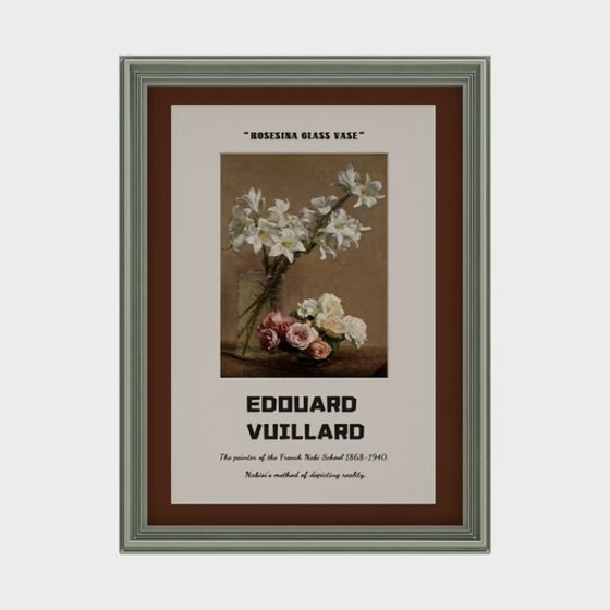 Rosesina Glass Vase 3D model