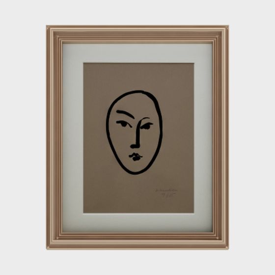 Stylish Abstract Mask 3D model for Creative Use