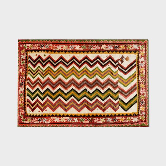 Colorful Wave Carpet 3D model for Creative Projects