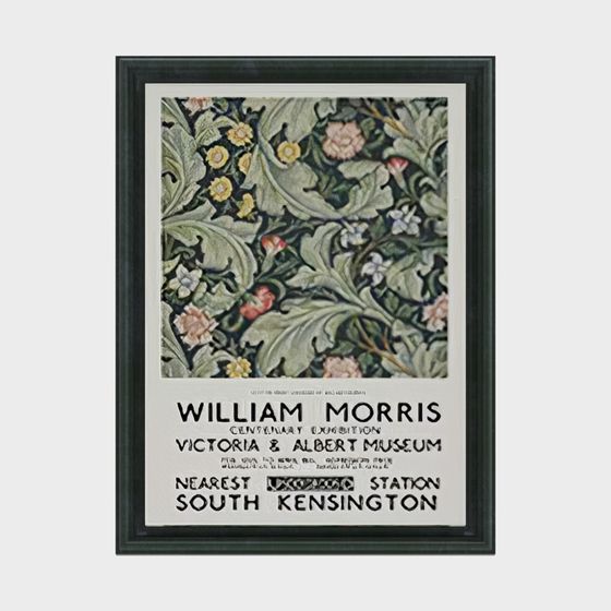 William Morris Floral Pattern 3D model