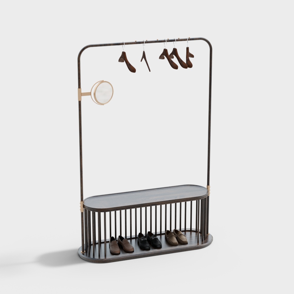 Hotel cloakroom hanger