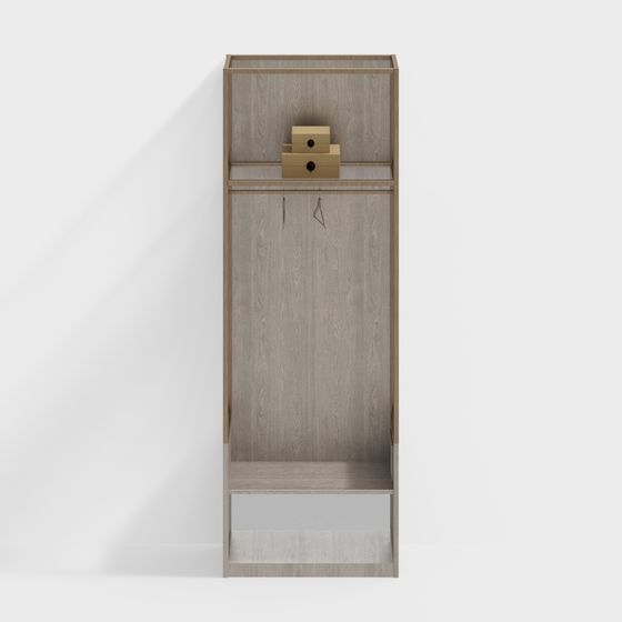 Garde-robe de rangement de chambre d'hôtel