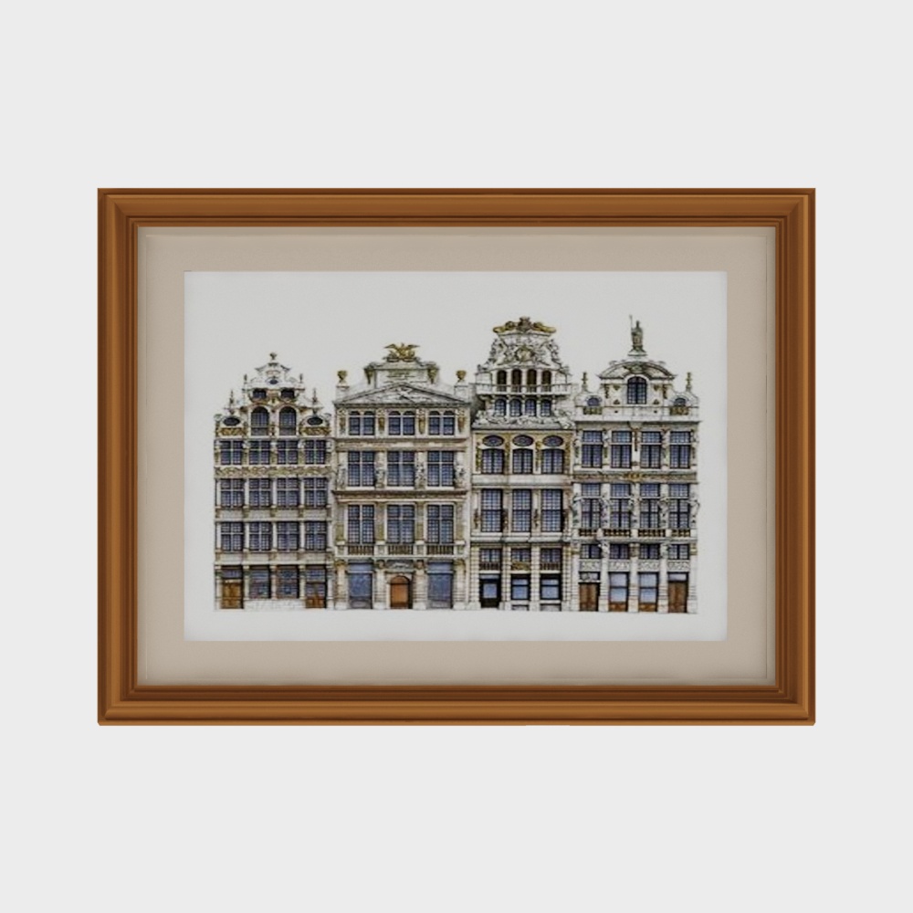 Baroque Architecture 3D model for Creative Projects