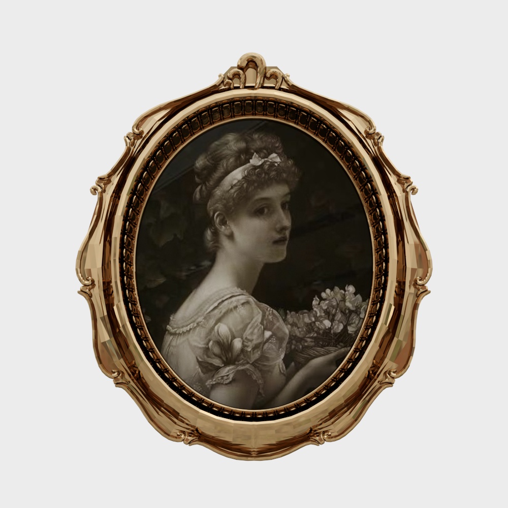 Amerikanisches klassisches Palasthaus-Gemälde