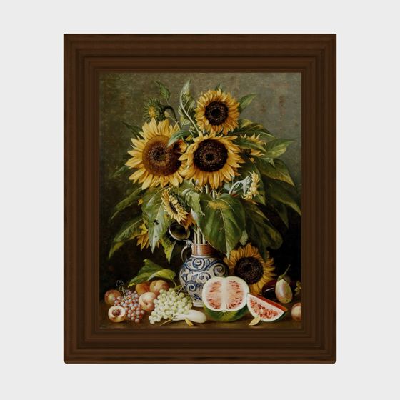 Peinture décorative tournesol américaine