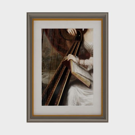 Classical Melody 3D model for Creative Projects