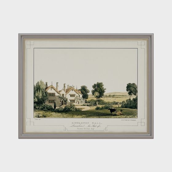 Ribbleton Hall 3D model - 19th Century English Architecture