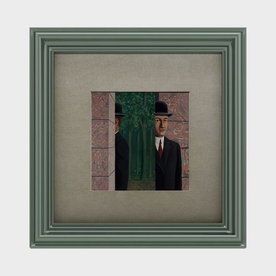 Framed Forest Glimpse 3D model