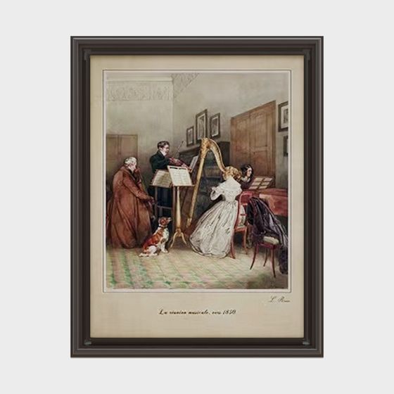 Classical Music Room 3D model