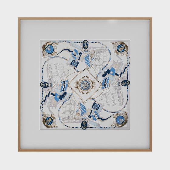 Sailor's Dream Scarf 3D model