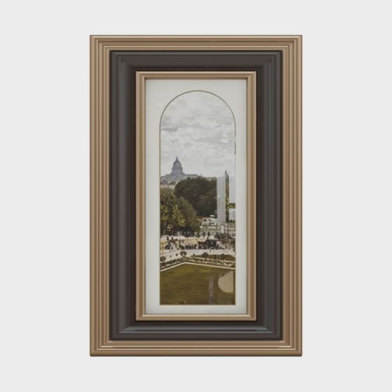 Urban Park Frame 3D model