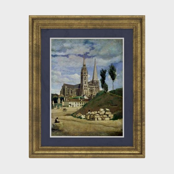 Champeaux Cathedral 3D model