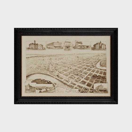 Yachita Falls 3D Model - Embrace 19th Century Architectual Charm